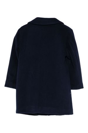 cappotto in lana blu PAOLO PECORA KIDS | PP4145BLU